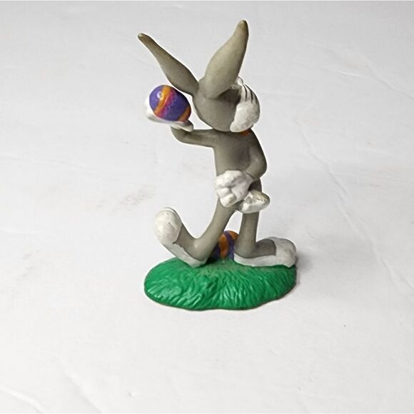 EASTER EGG Bugs Bunny WB PVC Warner Brothers Looney Tunes Set Lot Topper bros 94 - Picture 2 of 4
